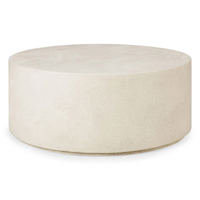 Elements Microcement Coffee Table 80cm